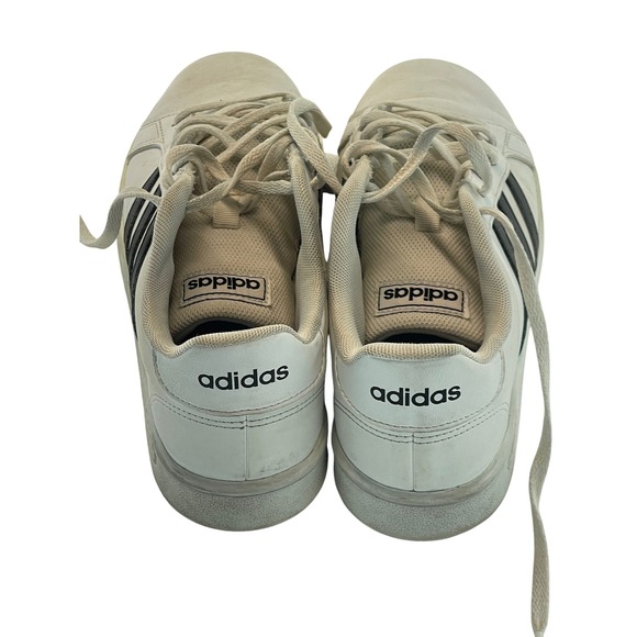 Adidas Grand Court White Black Sneakers Women's Size 4.5 Athletic Shoes - Picture 3 of 7